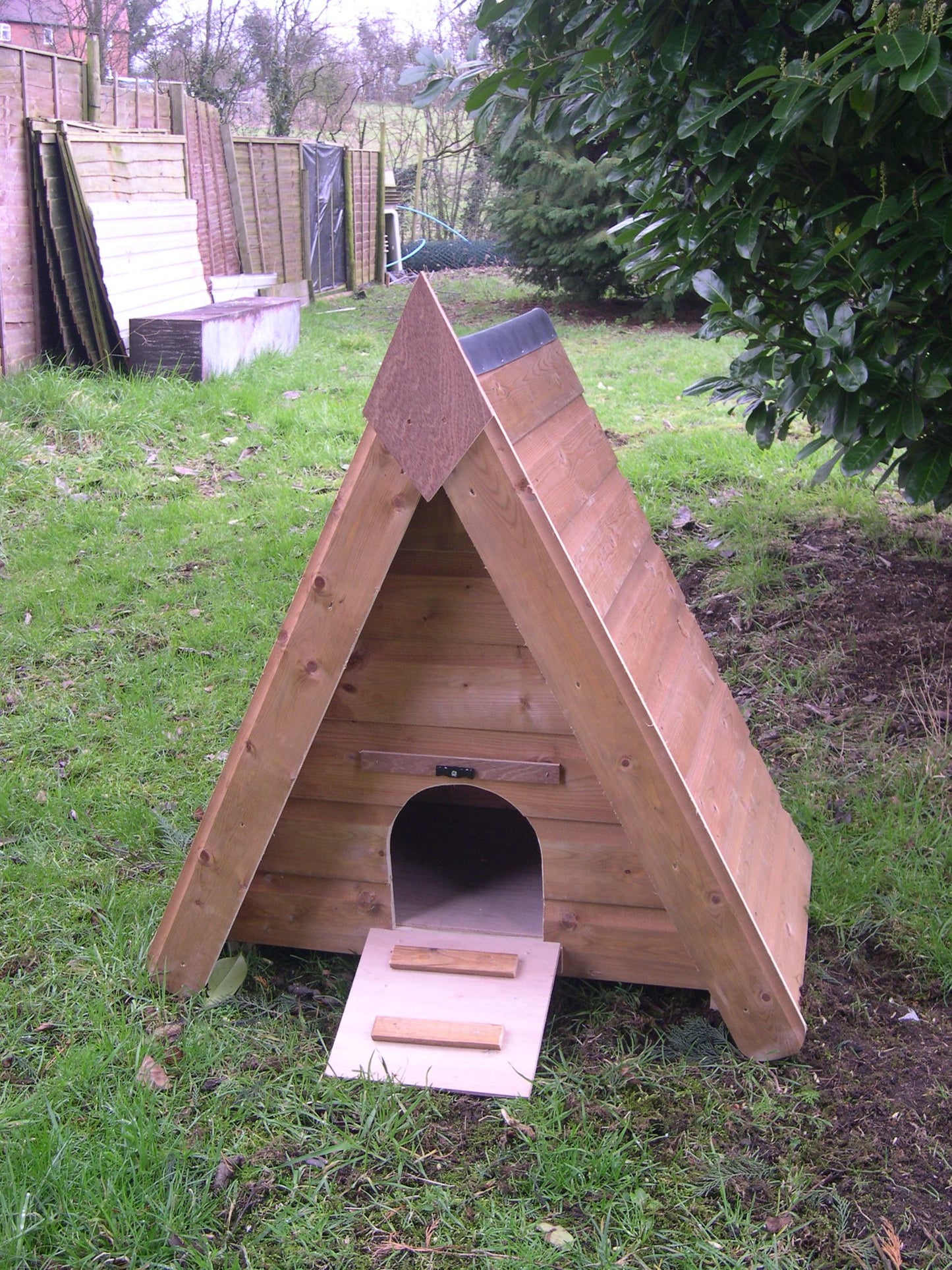 Triangular Duck House