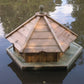 Small Hexagonal Duck House and Float