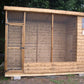 All Weather Aviary 8' x 4' plus 2' Porch