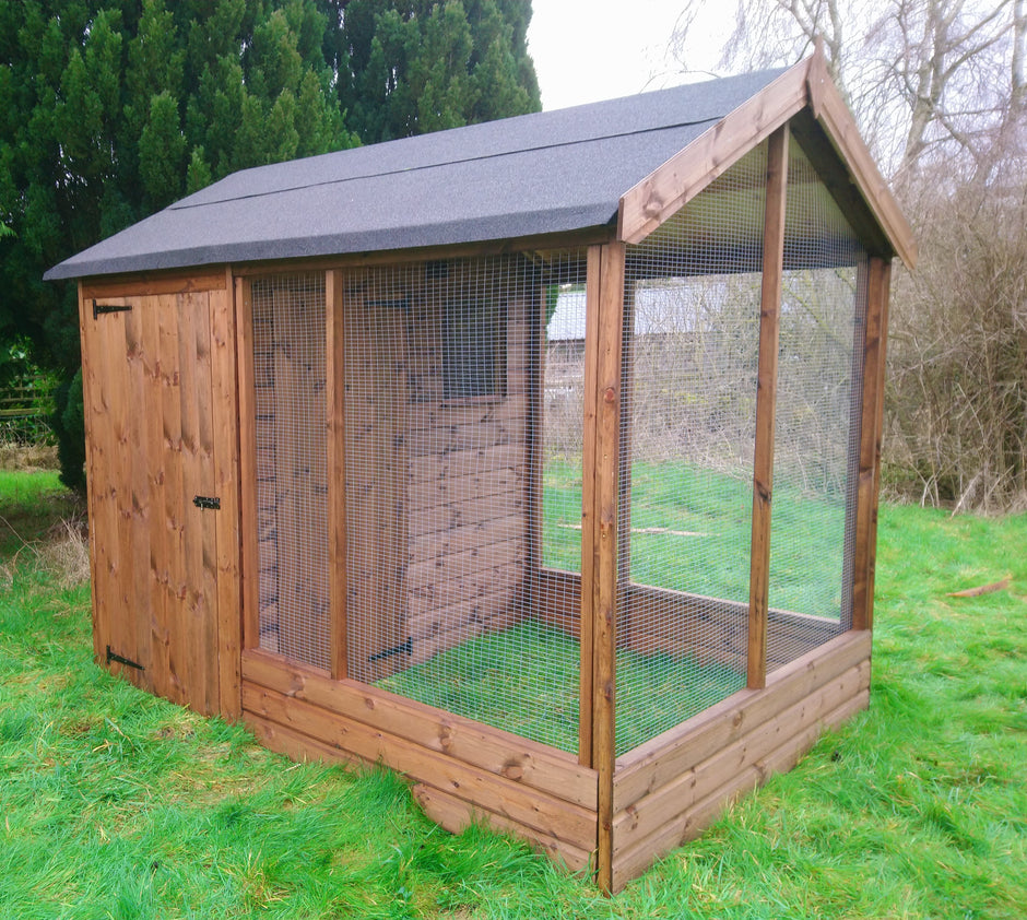Illustration of Aviary For Sale With Flight Free Installation