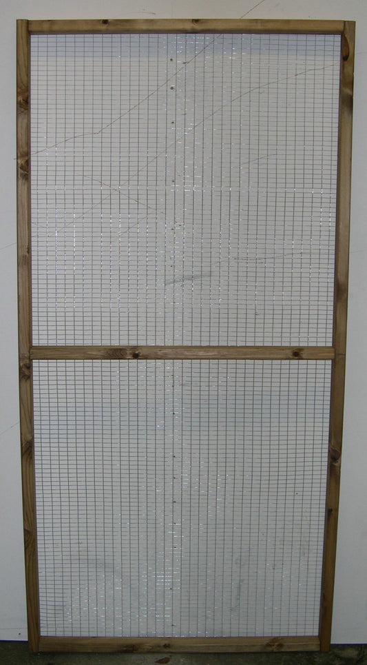 6' x 3' Half Wire Aviary Panel